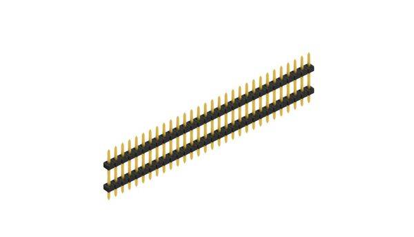 Fischer Elektronik Pin strip (standard) No. of rows: 1 SLY507530G 10 pc(s)-0