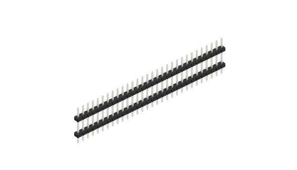 Fischer Elektronik Pin strip (standard) No. of rows: 1 SLY507530Z 10 pc(s)-0