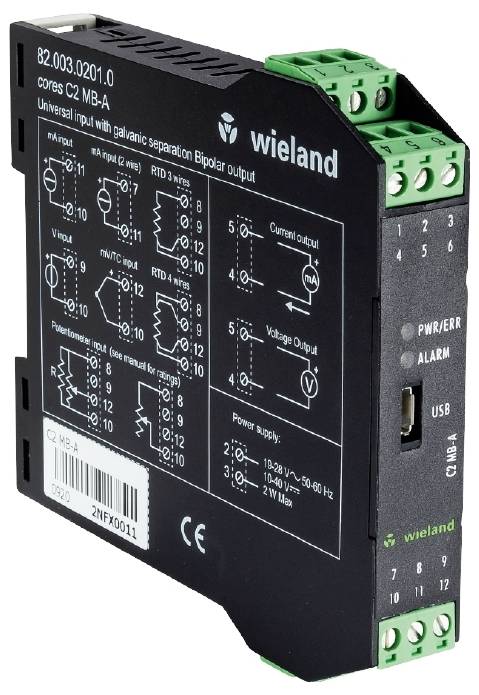 Wieland Electric cores C2 MB-A 82.003.0201.0 Isolation amplifier 1 pc(s)