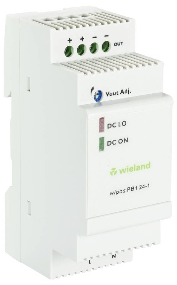 Wieland Electric 81.000.6310.0 SMPSU 24 V 1 A 24 W Content 1 pc(s)
