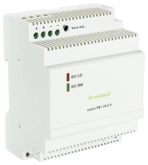 Wieland Electric 81.000.6330.0 SMPSU 24 V 2.5 A 60 W Content 1 pc(s)