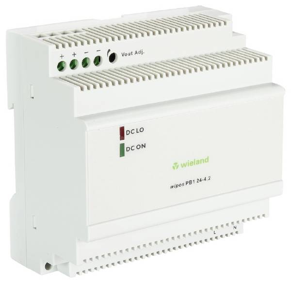 Wieland Electric 81.000.6340.0 SMPSU 24 V 4.2 A 100.8 W Content 1 pc(s)