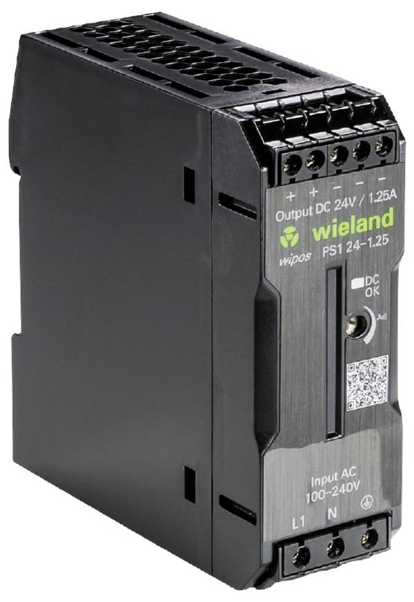 Wieland Electric 81.000.6510.0 SMPSU 24 V 1.25 A 30 W Content 1 pc(s)