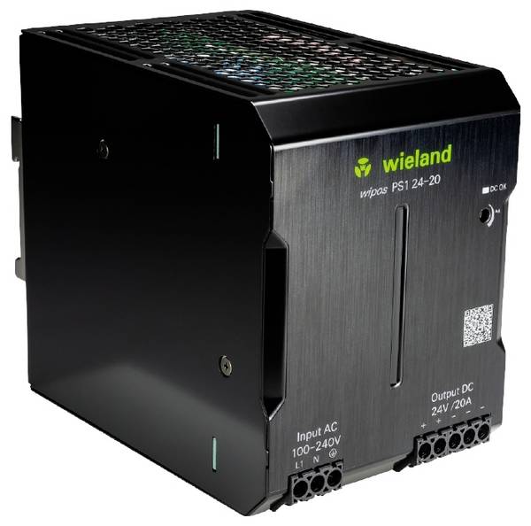 Wieland Electric 81.000.6550.0 SMPSU 24 V 20 A 480 W Content 1 pc(s)