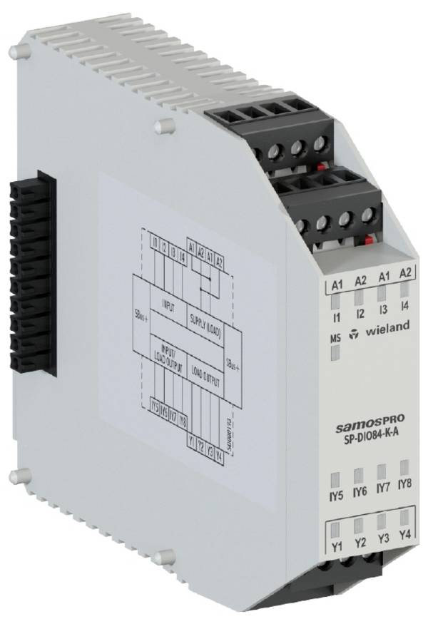 Wieland Electric R1.190.1050.0 SP-DIO84-K-A DC 24V IO module Screw terminal