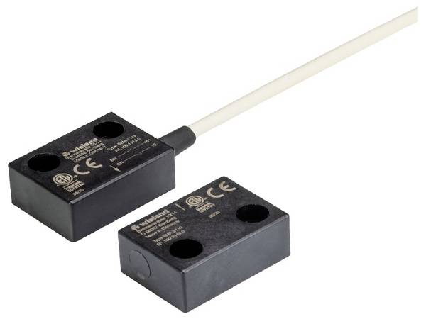 <br> Wieland Electric<br> Magnetic switch<br> Magnetic<br> SMA 0123<br> R1.100.0123.0<br> <br> <br> <br> (L x W x H) 36 x 26 x 13 mm<br> <br>