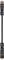 Long, black pipe connection with orange seals at both ends, suitable for water hose systems.