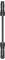 A black, cylindrical component with threads at both ends, potentially part of a pipe connection or adapter.