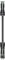 A black cylindrical component with green ends, likely a connecting element or cable adapter.