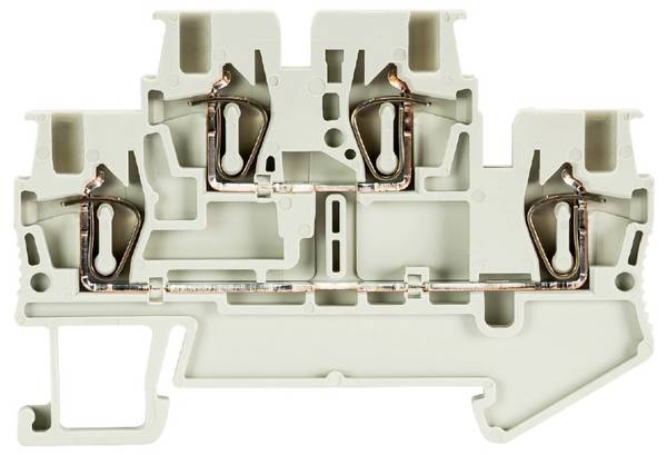 Wieland Electric 56.702.7653.0 Industrial terminal block Spring-loaded connector Grey 50 pc(s)