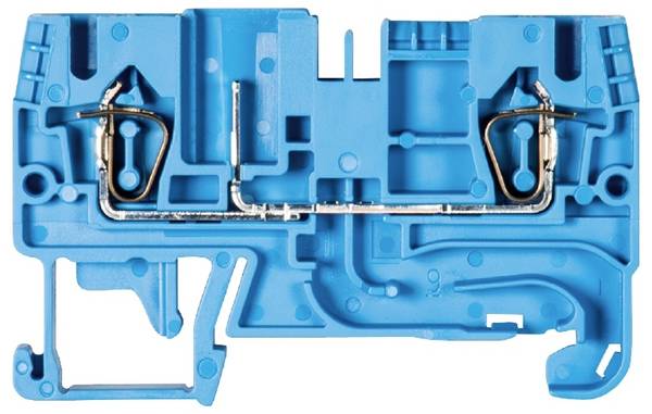 Wieland Electric 56.703.2355.6 Continuity Spring-loaded connector, Jack connector Blue 100 pc(s)