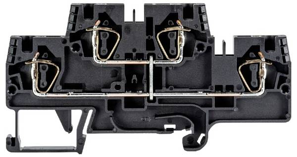 Wieland Electric 56.704.6955.1 Industrial terminal block Spring-loaded connector Black 100 pc(s)
