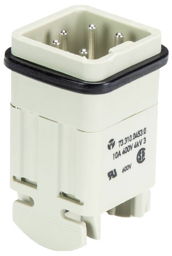 Wieland Electric 73.310.0453.0 Plug inset Total number of pins 4 10 pc(s)