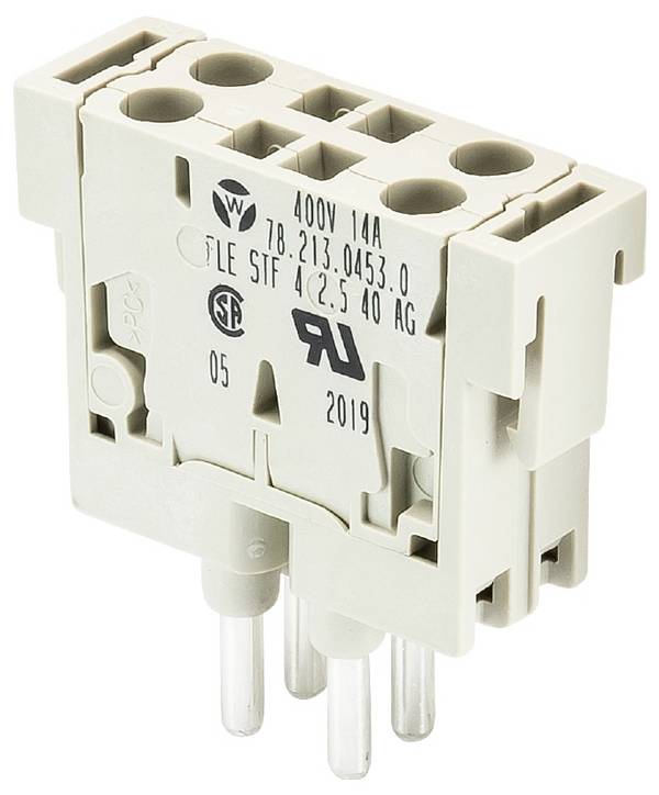 Wieland Electric 78.213.0453.0 Module inset Total number of pins 4 10 pc(s)