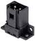 Black two-pole plug connector with inscription 'GST18i2L 518' and the letters 'N' and 'L' on the front.