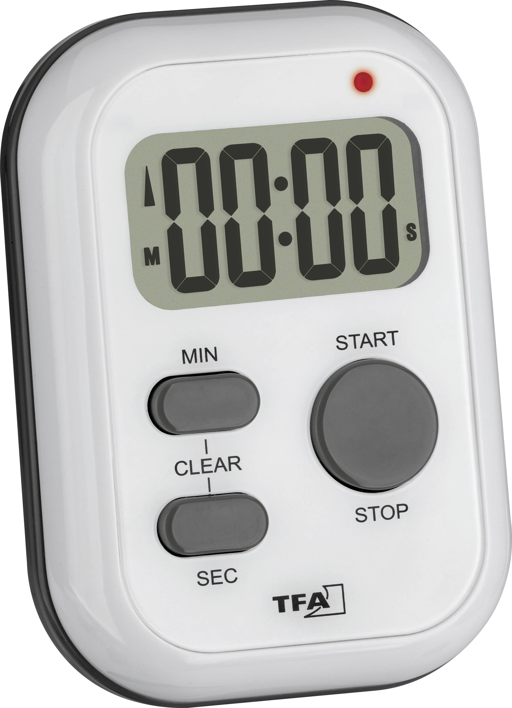 TFA Dostmann Timer White Digital