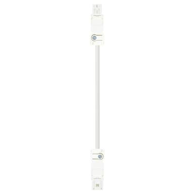 A long, white HDMI cable with identical connectors at both ends, suitable for audio and video transfer.