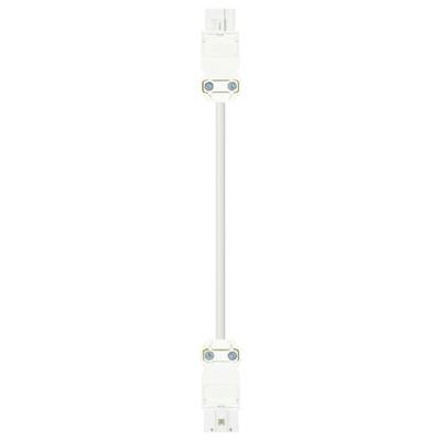 'Input cable for quick-connect system', white, with two plug connections, blue-marked.