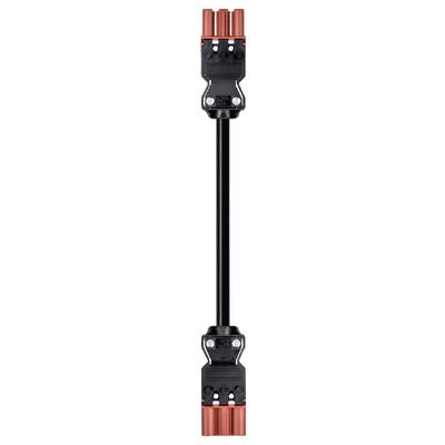 Cylindrical metal device, potentially a technical or mechanical component, comprising black and red elements.