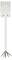 A white electrical connector with five cables in different colours protruding from its underside.