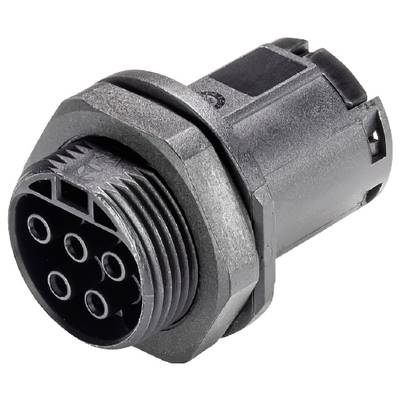 Multi-pin connector, suitable for electronic connections, with a robust design for industrial applications.