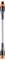 'Waterproof screw-connection plug with two black housings and orange caps, connected by a grey cable.'