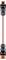 Copper pipe with black and copper-coloured connections at both ends. Suitable for plumbing and heating installations.