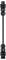 Long, black, cylindrical object with smooth surfaces and technical details at both ends.