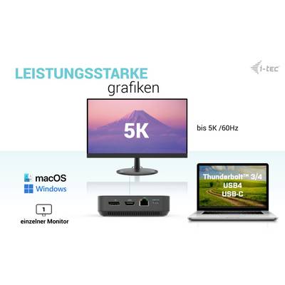 High-Performance Graphics: Monitor with '5K' display, supporting up to 5K/60Hz. Compatible with macOS and Windows, Thunderbolt 3/4 USB4.
