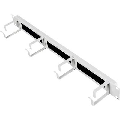 Roline 26.21.0262 19 inch Cable management panel 1 U Grey-0