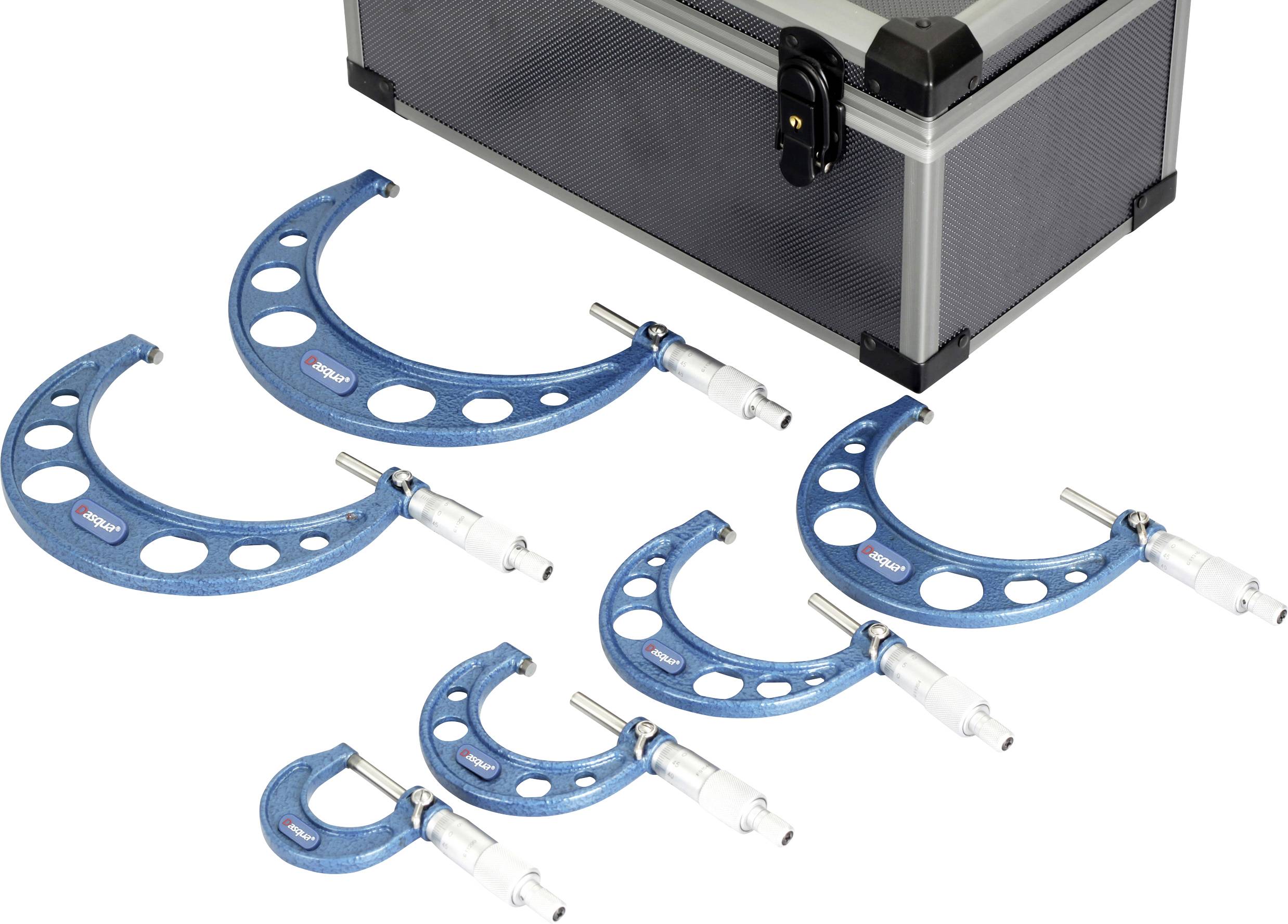 Dasqua 4111-8215 Micrometer set + graduation 0 - 150 mm DIN 863
