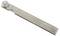 A metallic feeler gauge tool with ten blades, used for measuring gap widths between 0.03 and 0.50 mm.