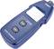 Digital tachometer in blue with display and two buttons, labelled 'READ' and 'MEM'. Model number: DT2234L. Brand name in top right corner.