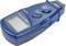 Electronic Tachometer, Model SM2235A, in Blue with Digital Display and Two Control Buttons. Measures Revolutions per Minute.