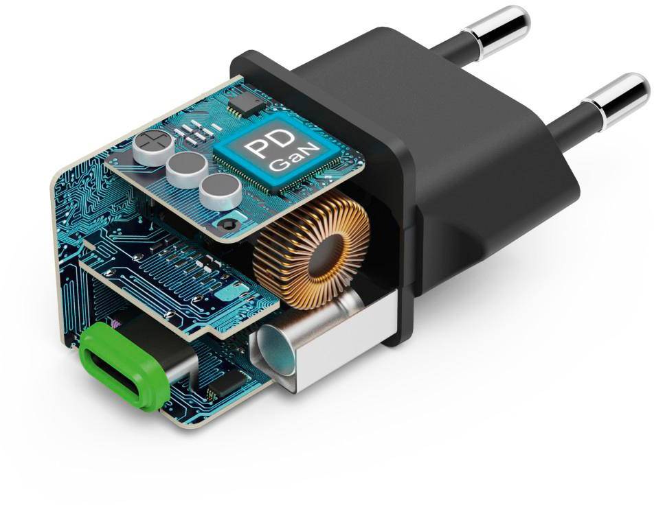 Hama USB charger 30.00 W 1x USB-C® Power Delivery Black Indoors USB Power Delivery (USB-PD)