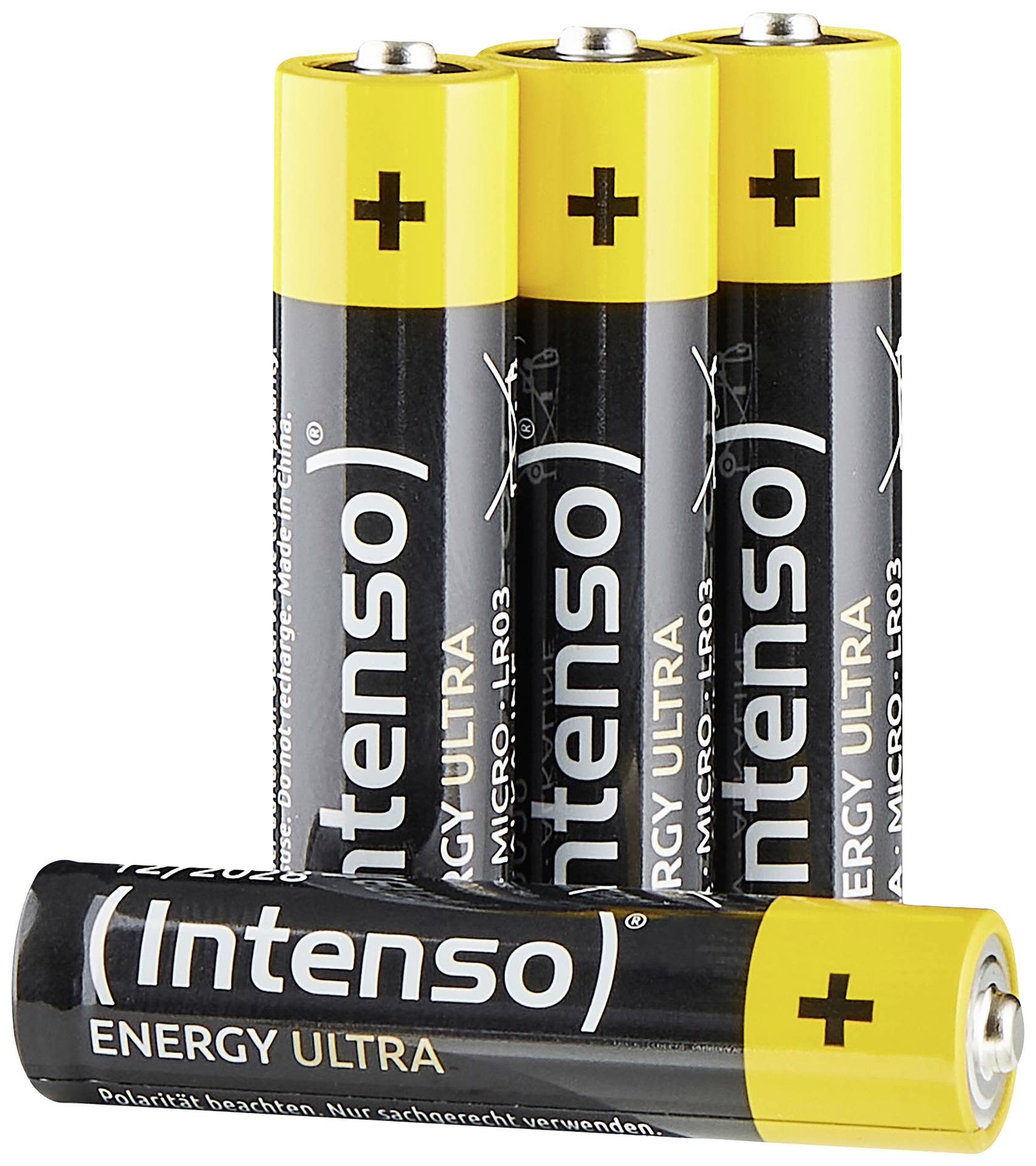 Intenso 7501414 AAA battery Alkali-manganese 1250 mAh 1.5 V 4 pc(s)