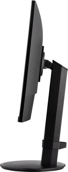 'Side view of a black computer screen'