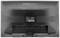 A monitor from the back, brand 'Hannspree', shows the following ports: DisplayPort, HDMI, VGA and Line-In.