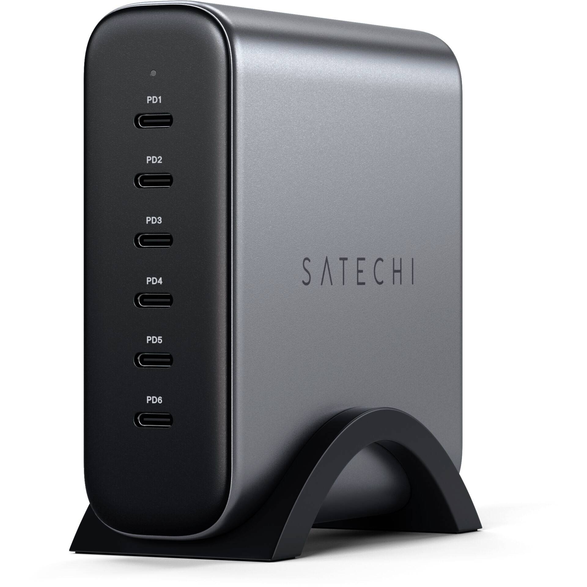 Satechi ST-C200GM-EU USB charger 200 W Indoors 6x USB-C® No. of outputs: 6 x