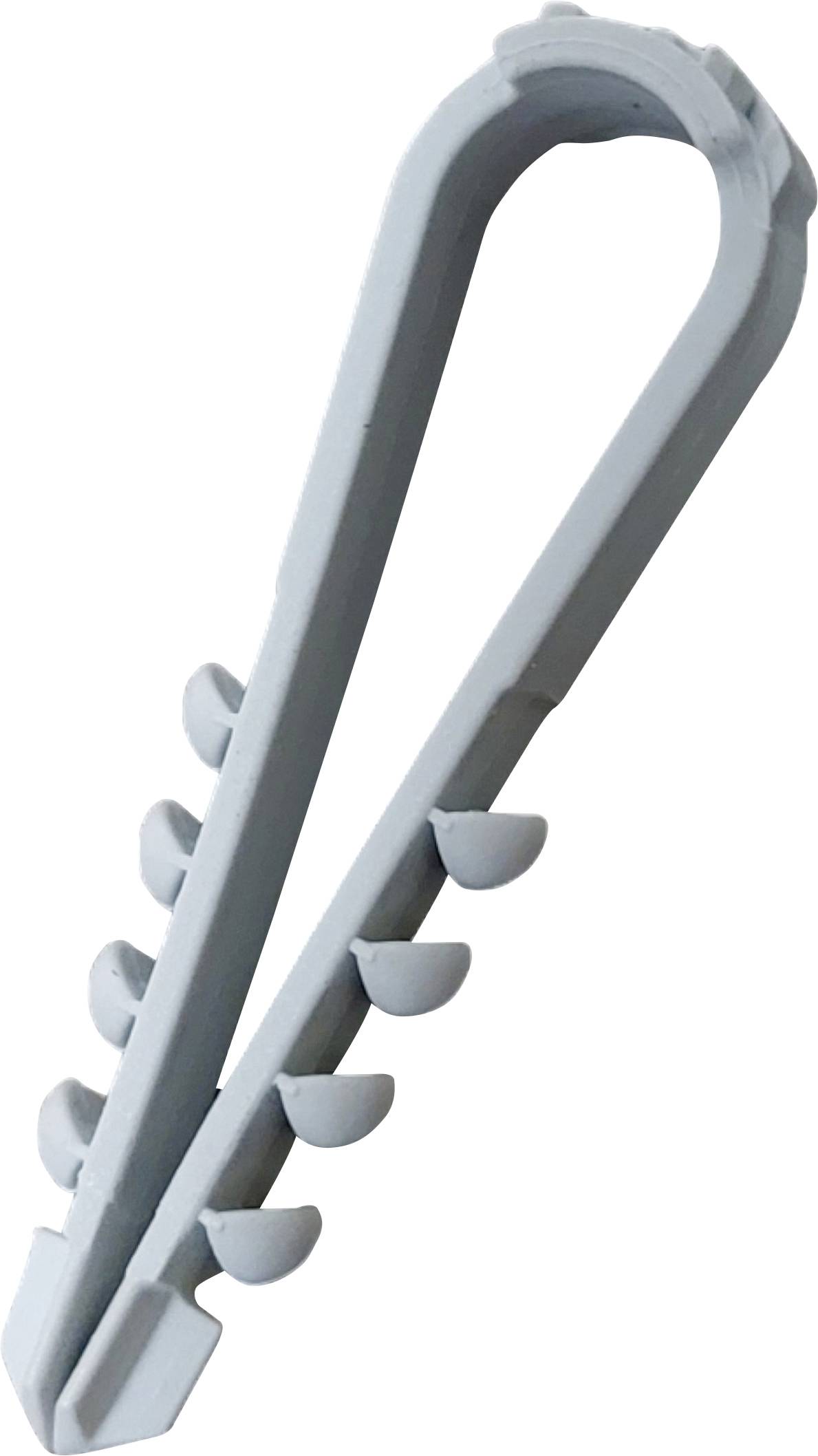 N & L Duebelklemmschelle 6-20mm Fastener Detachable 501STN brickwork plug-fit, + plug, UV-proof Light grey 200 pc(s)