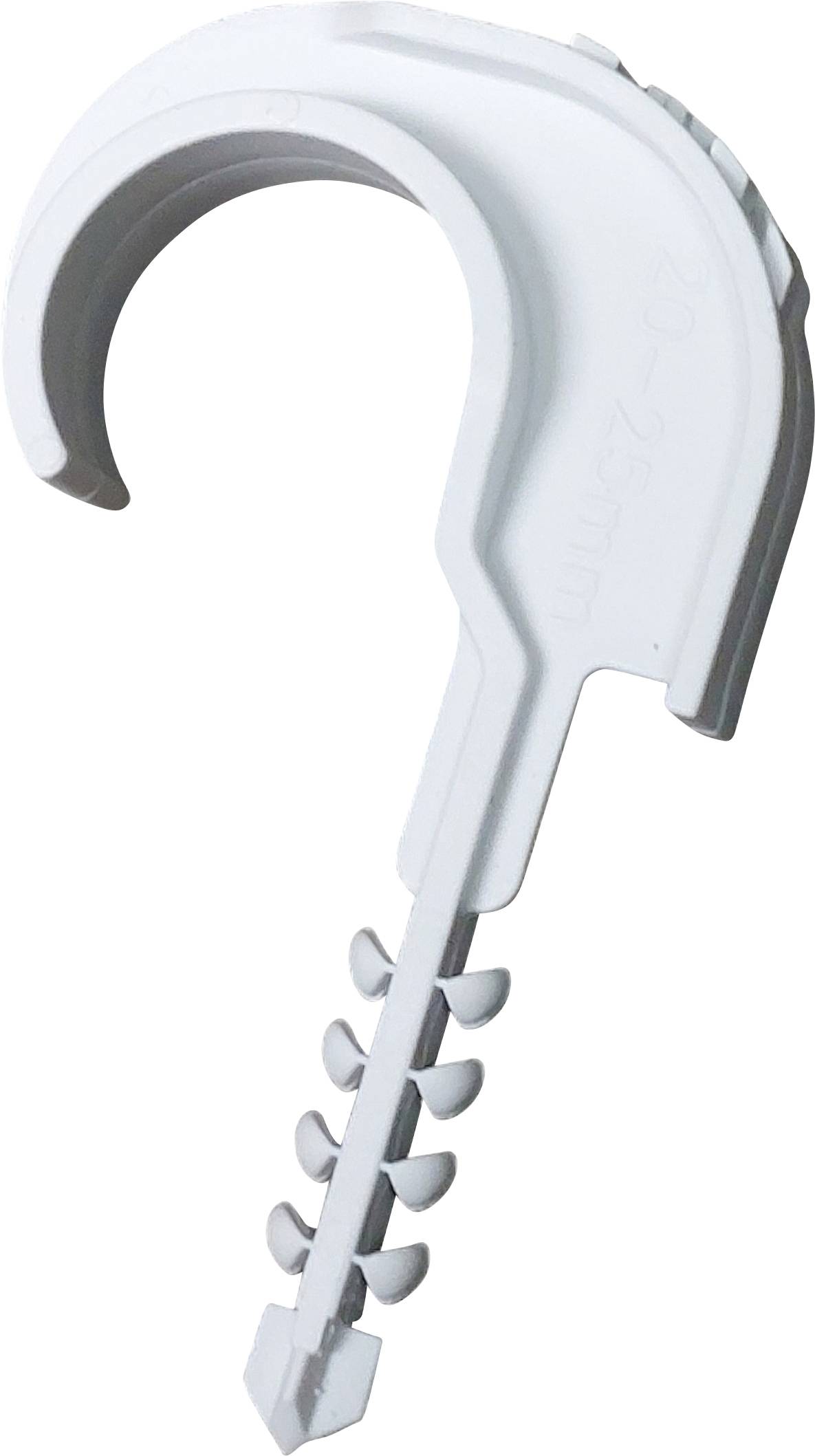 N & L Einzelsteckschelle 25-32mm Fastener Detachable 532STN brickwork plug-fit, + plug, UV-proof Light grey 50 pc(s)