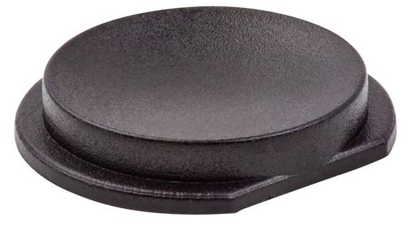 MEC 10G09 10G Series Cover round Black 1 pc(s)
