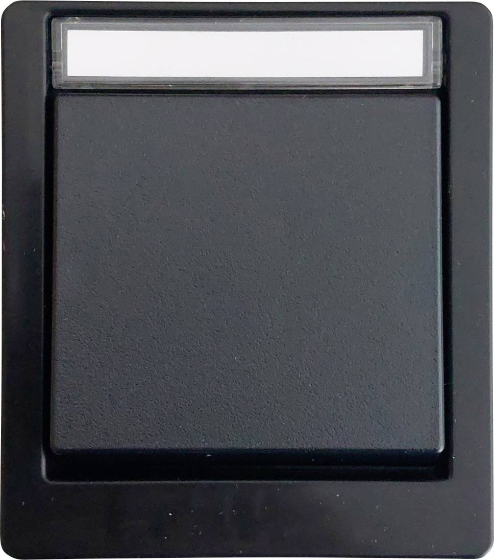 N & L 27620 Toggle switch Complete Surface-mount Black 1 pc(s)