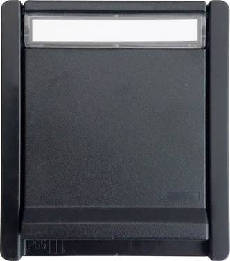 N & L 27651  Socket (+ lid) Complete Surface-mount  Black 1 pc(s)