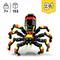LEGO Building Set for Spider, 3-in-1 Set, recommended for ages 7 and up, 153 pieces. Main model shows a black and red spider with yellow accents.
