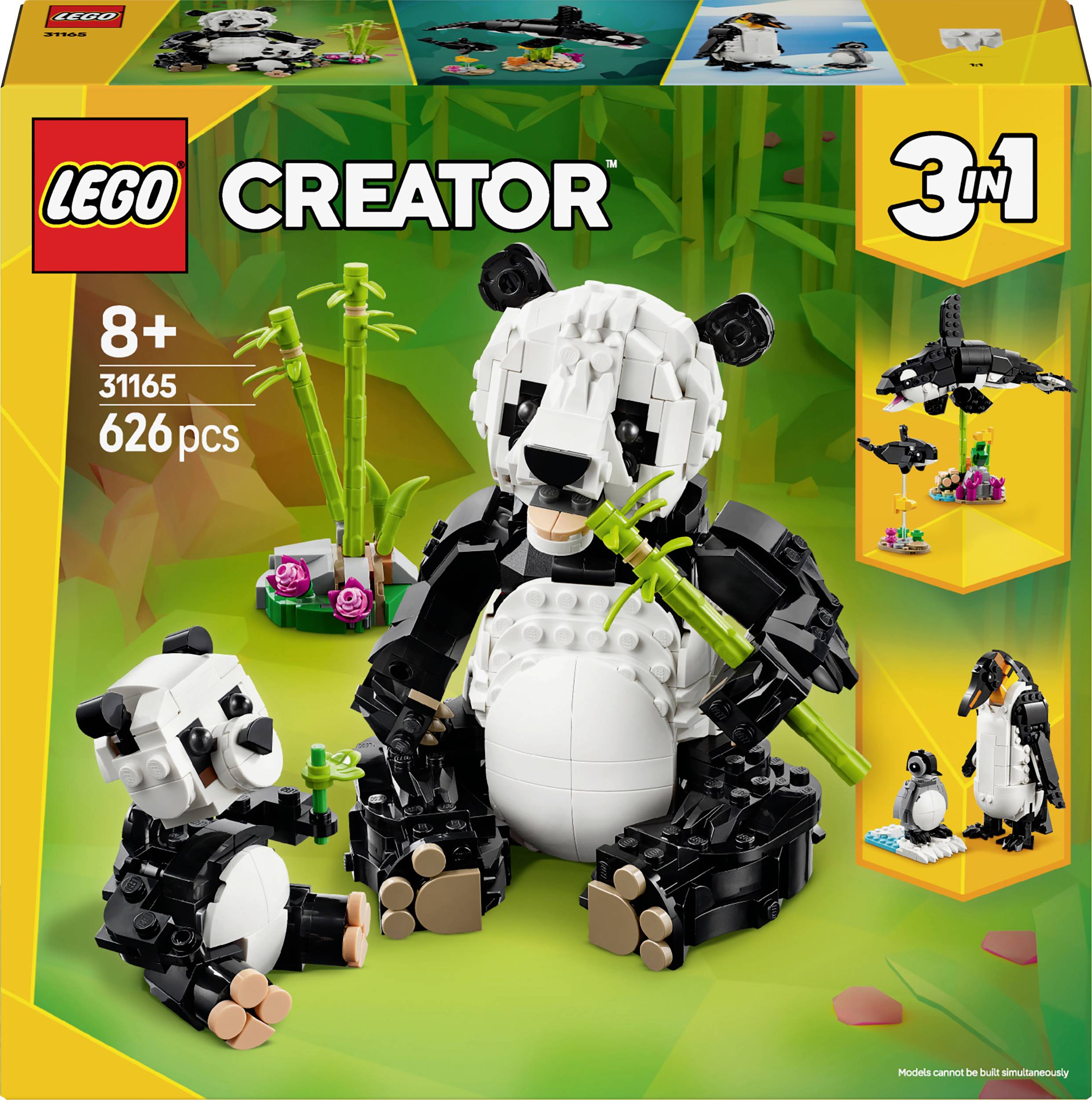 31165 LEGO® CREATOR Wild animals: Panda family