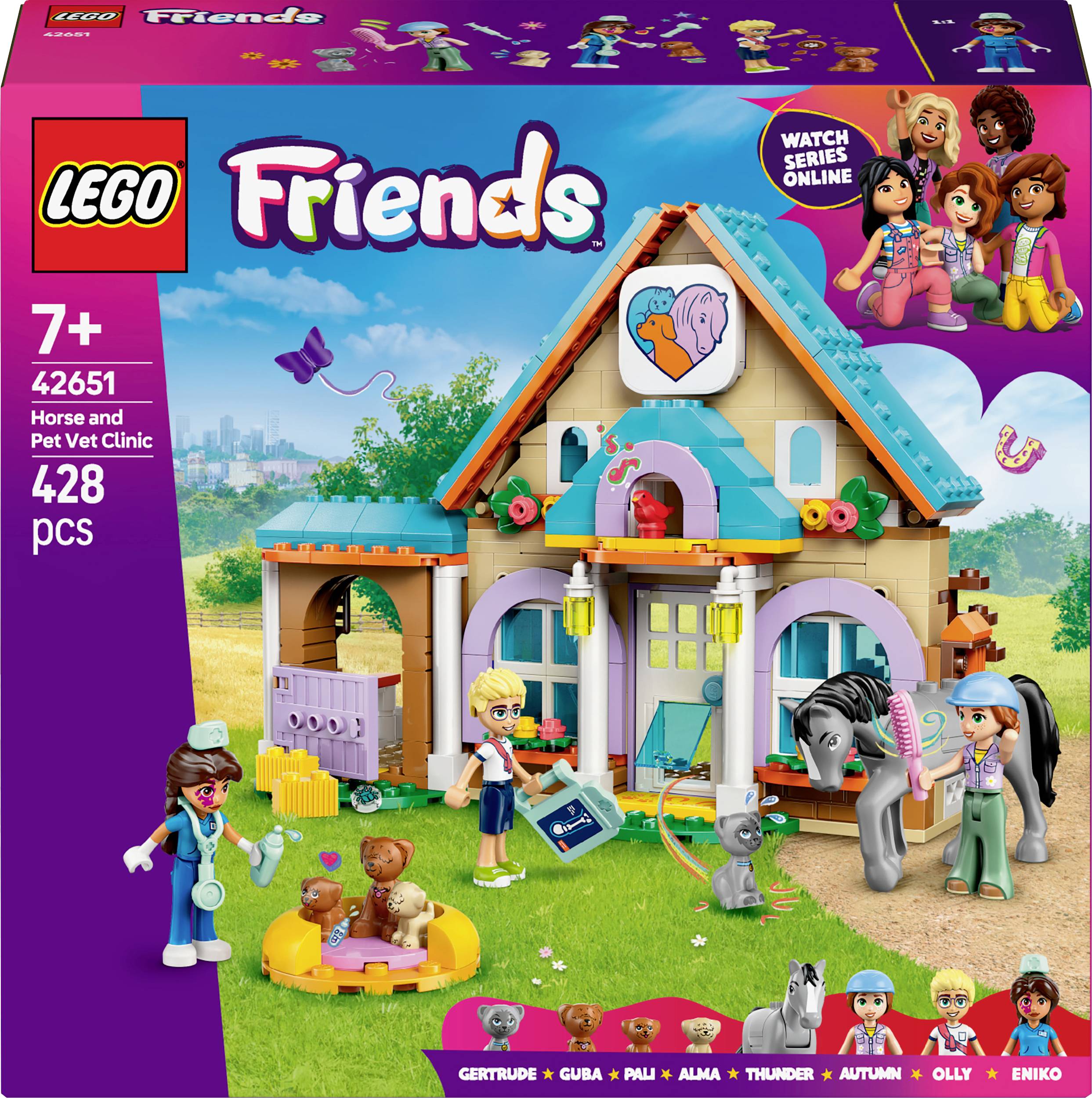 42651 LEGO® FRIENDS Veterinary practice for horses and pets