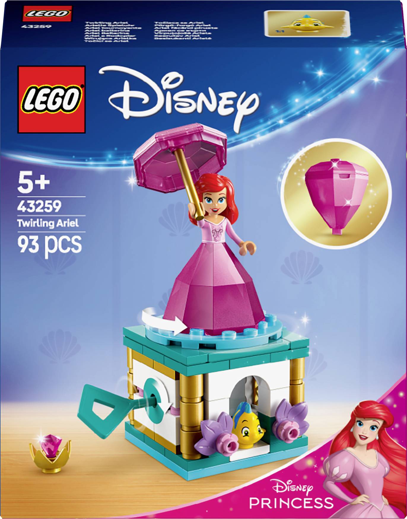 43259 LEGO® DISNEY Ariel music box