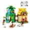 LEGO Set for Children Aged 5+: Treehouse and Bungalow with Miniature Figures, Animal Figures and Accessories, 175 Pieces in Total.
