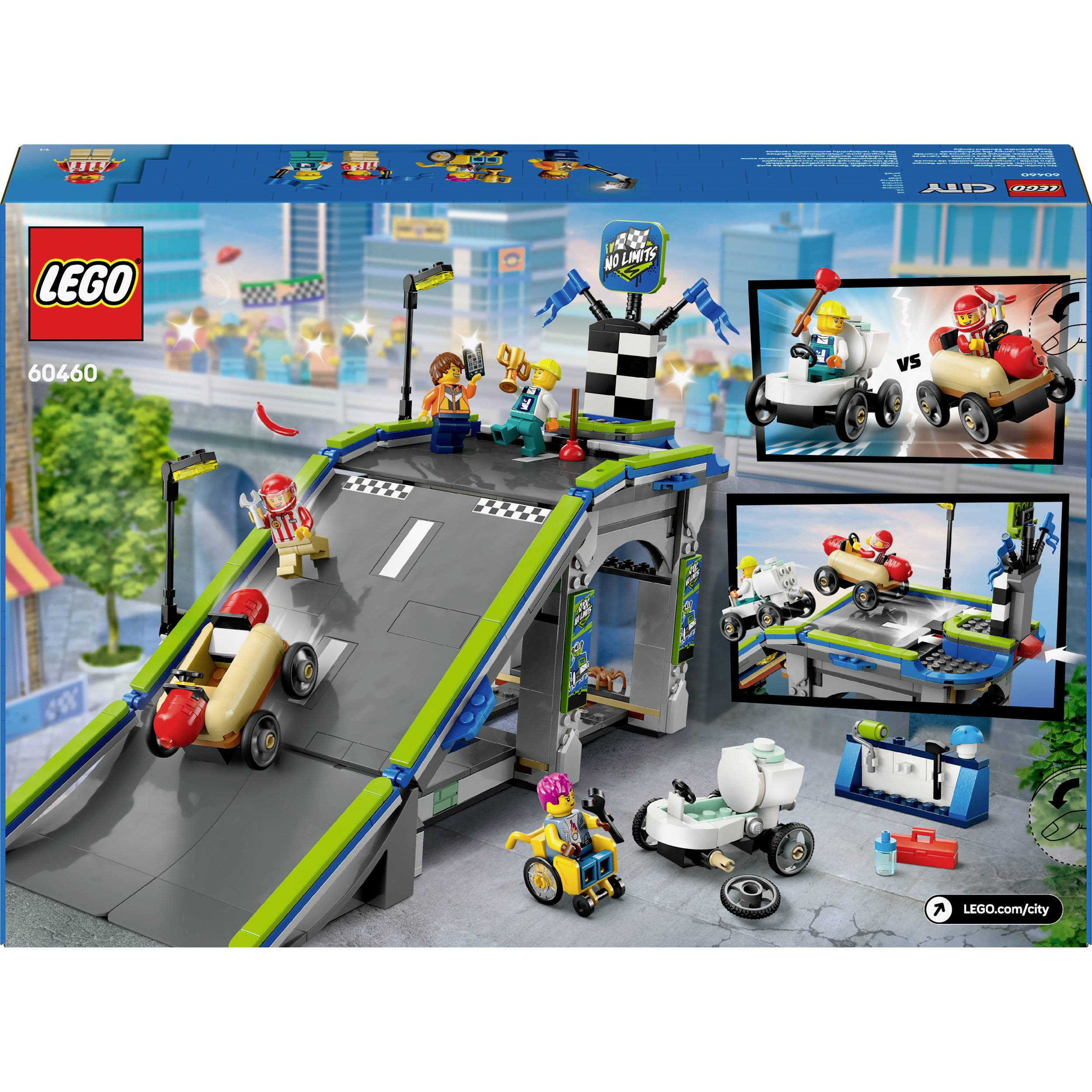 Buy 60460 LEGO® CITY No limits: Soap box racing with ramp | Conrad